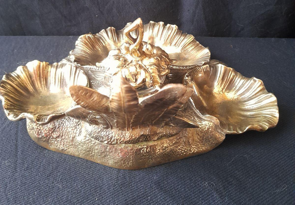 ENCRIER EN BRONZE NAPOLEON III