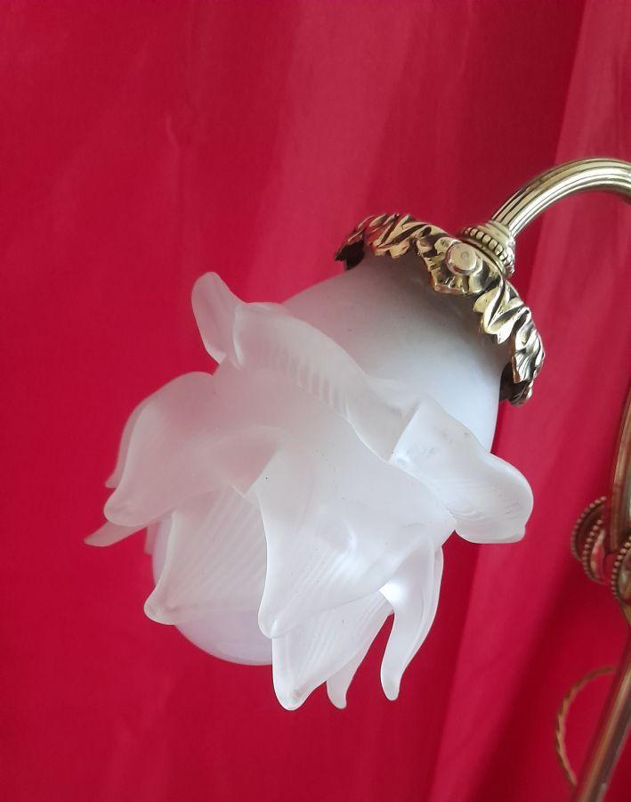 LAMPE DE BUREAU EN BRONZE XXEME