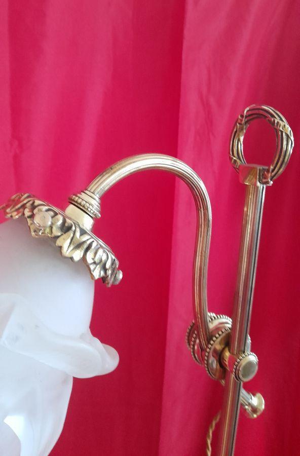 LAMPE DE BUREAU EN BRONZE XXEME