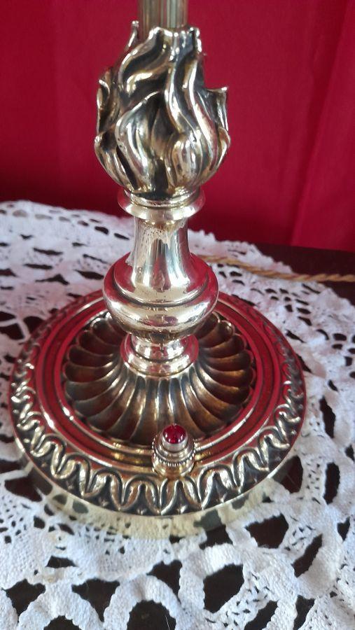 LAMPE DE BUREAU EN BRONZE XXEME