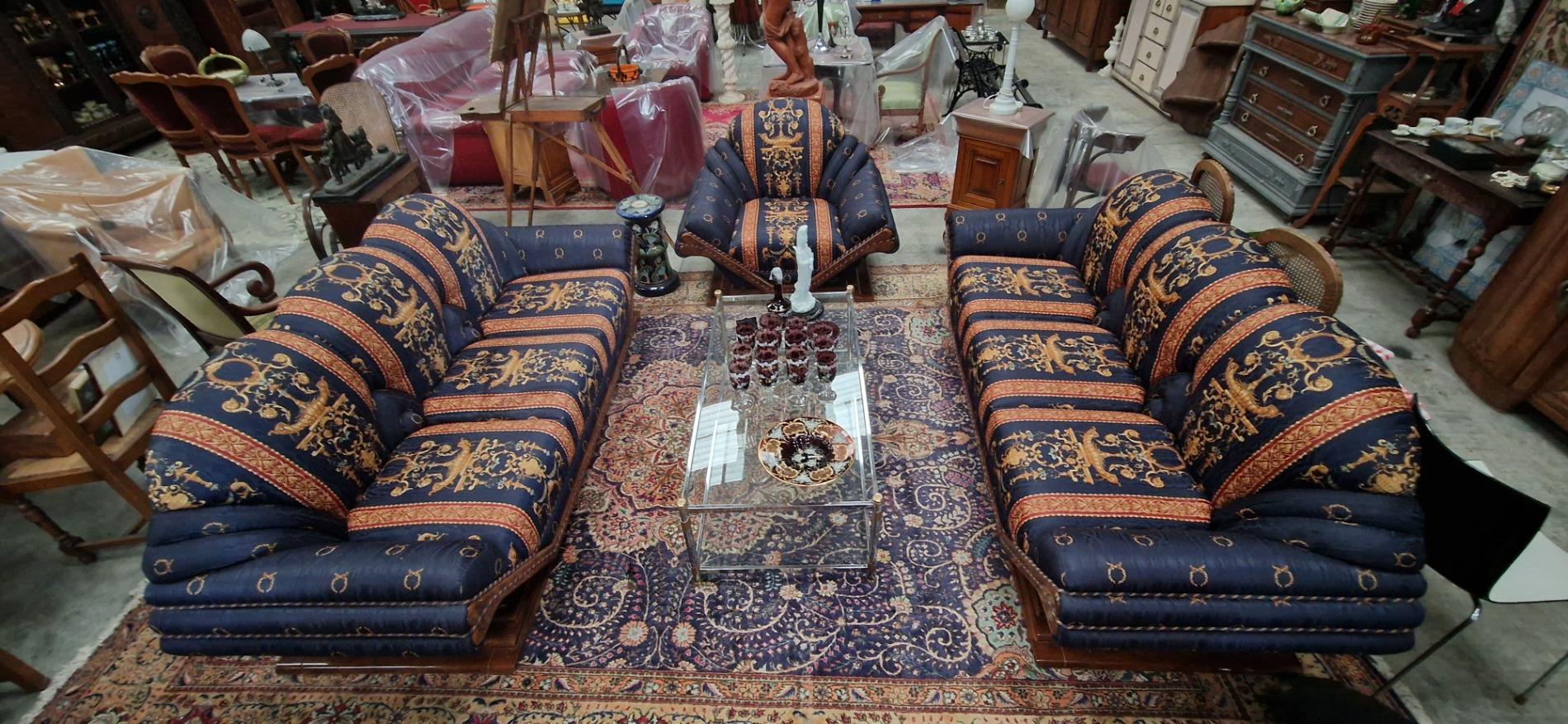 salon 3 pièces art déco