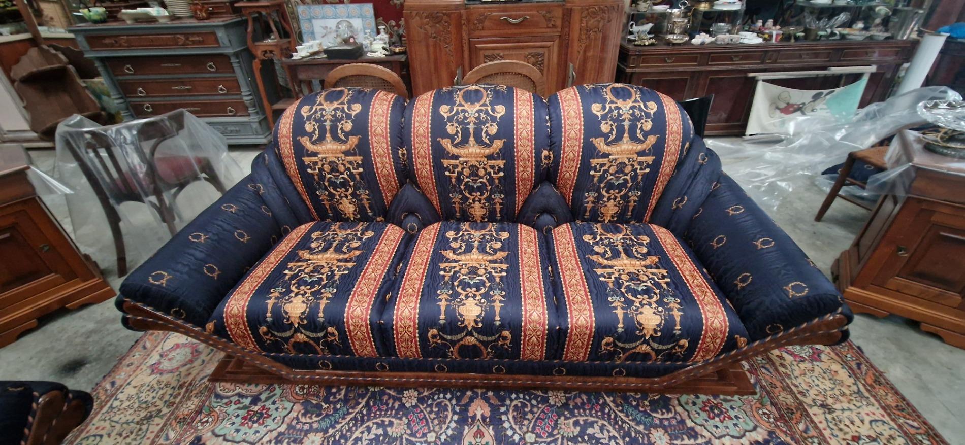 salon 3 pièces art déco