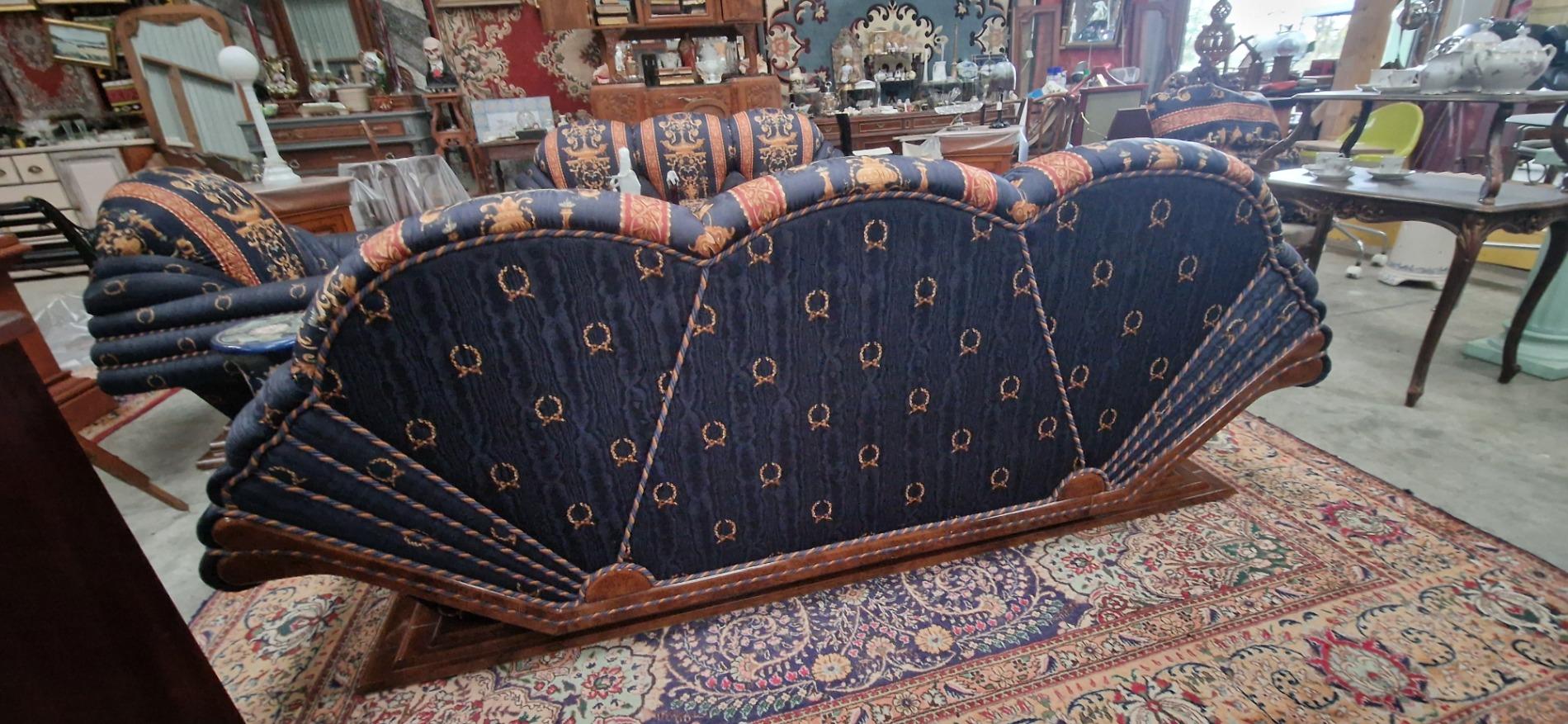 salon 3 pièces art déco