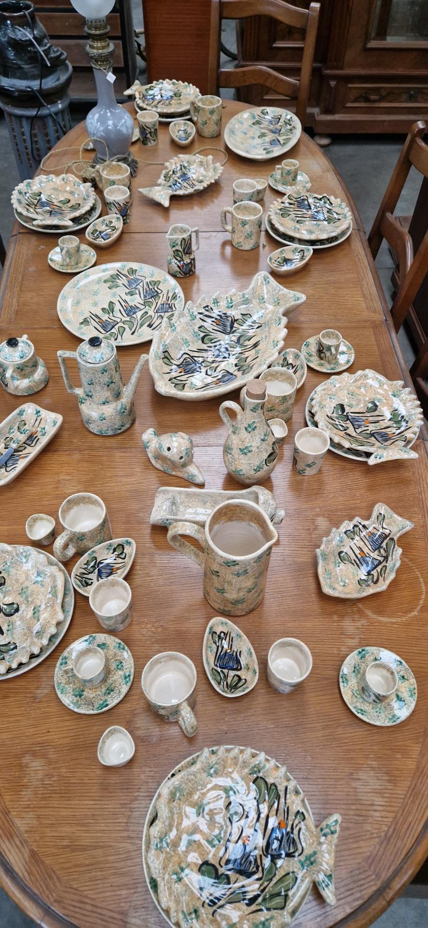 Service à vaisselle Vallauris