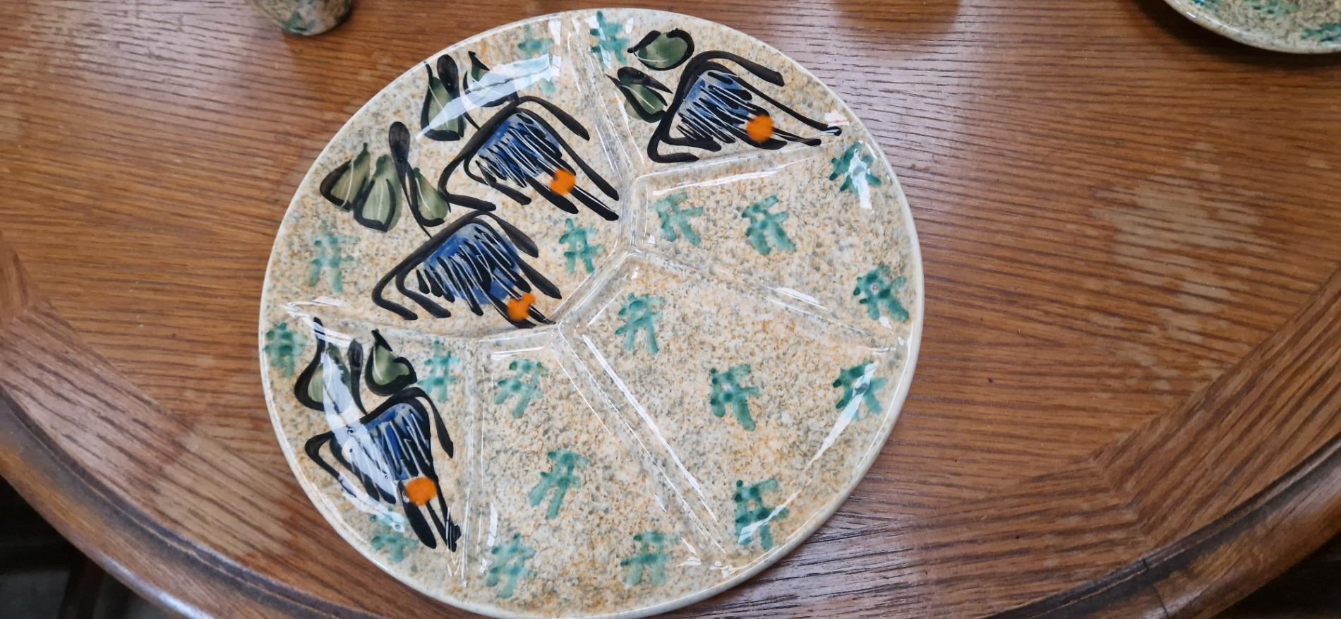 Service à vaisselle Vallauris