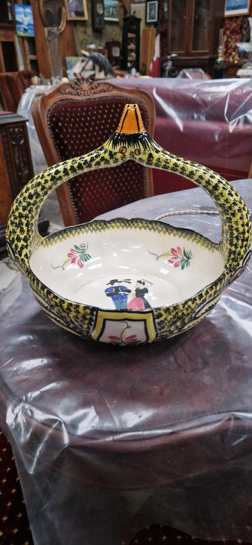 Coupe à fruits Quimper Henriot