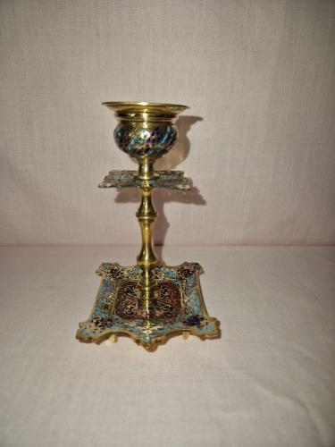 Bougeoir cloisonné