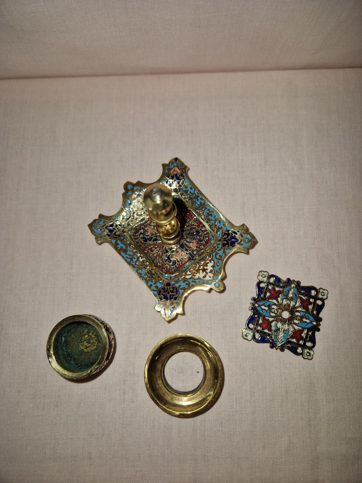 Bougeoir cloisonné